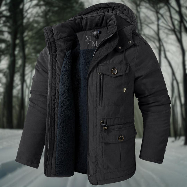 Chic Sherpa Hooded Jacket – Luxe Warmte voor de Winter
