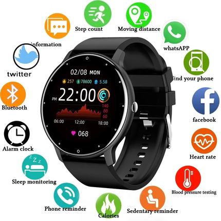 ActiveTrack - Stijlvolle Smartwatch voor Prestaties