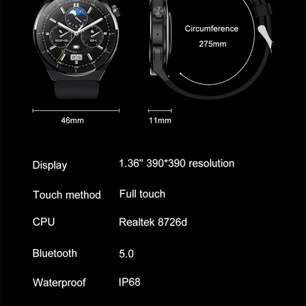 PRO Smartwatch – Trendy Hoogwaardige Technologie