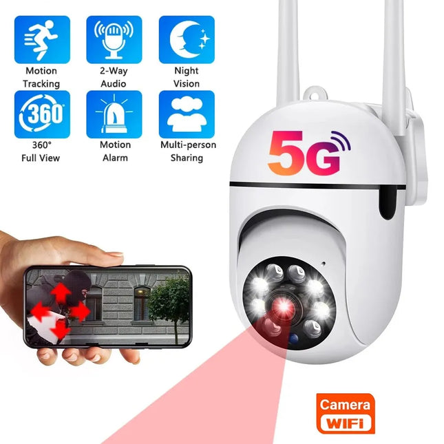 SmartGuard - Slimme WiFi Beveiligingscamera voor Thuis