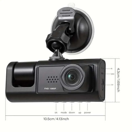 VisionPro - Dashcam met Nachtzicht & IR Technologie