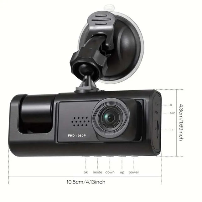 VisionPro - Dashcam met Nachtzicht & IR Technologie
