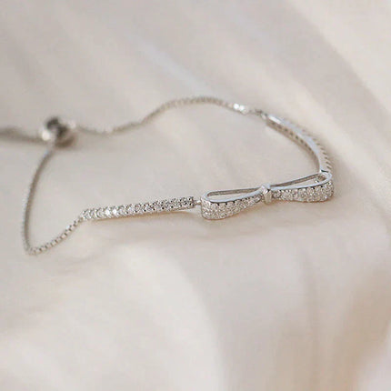 SparkleTennis Bracelet - Elegante Zilveren Armband met Zirkonia