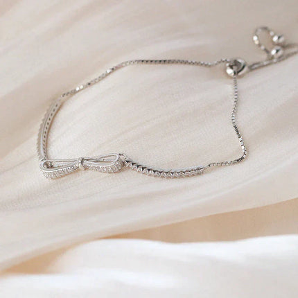 SparkleTennis Bracelet - Elegante Zilveren Armband met Zirkonia