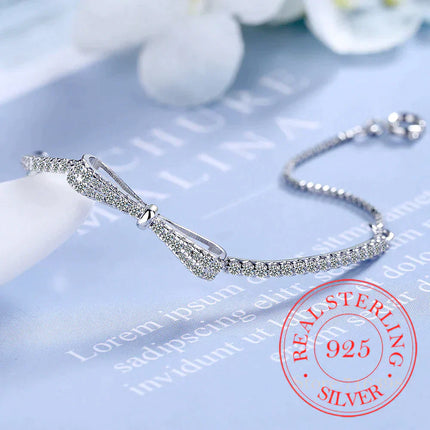 SparkleTennis Bracelet - Elegante Zilveren Armband met Zirkonia
