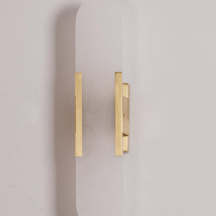 Elegante Melange - Handgemaakte Alabaster Wandlamp