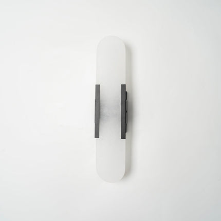 Elegante Melange - Handgemaakte Alabaster Wandlamp