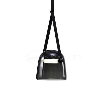 LunaMona Plafondlamp - Moderne Hanglamp van Metaal en Glas