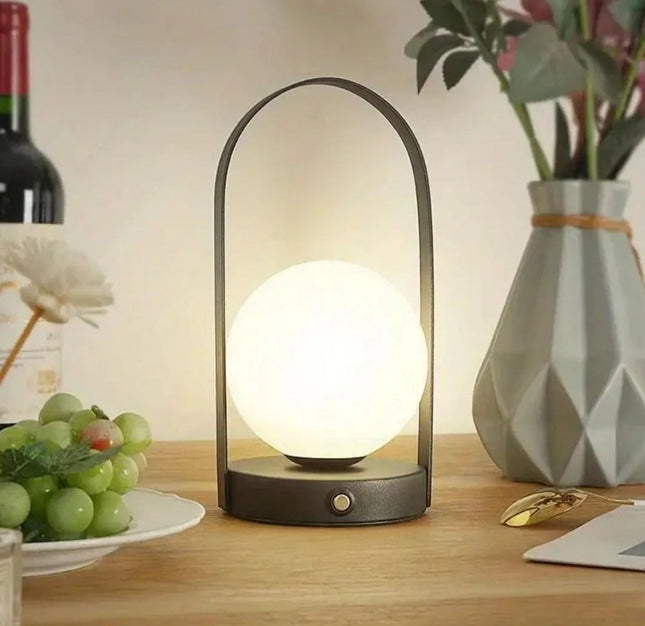 Stijlvolle Draagbare LED Tafellamp met Touch Control en Oplaadbare Batterij