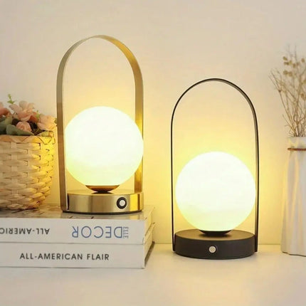 Stijlvolle Draagbare LED Tafellamp met Touch Control en Oplaadbare Batterij