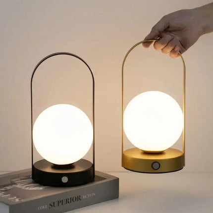 Stijlvolle Draagbare LED Tafellamp met Touch Control en Oplaadbare Batterij