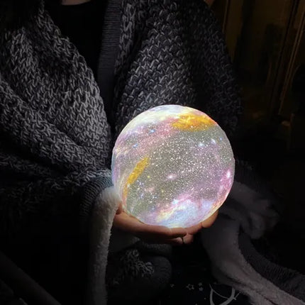 Moonbright Lamp - Dromerige Sterren Nachtlamp met Oplaadbare Touch Control