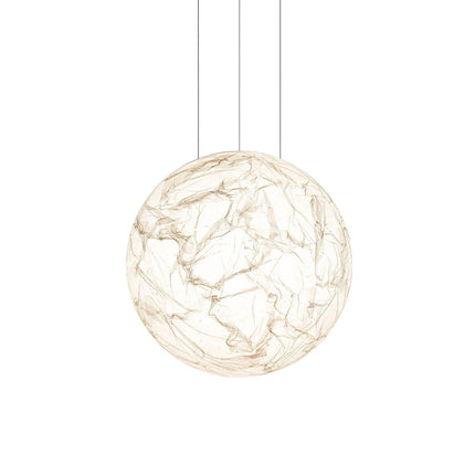 EclatSelene Plafondlamp - Luxe Natuurlijke Zijde Plafondlamp