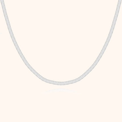 Elegante Platte Ketting - Helena