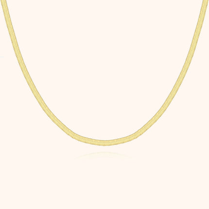 Elegante Platte Ketting - Helena