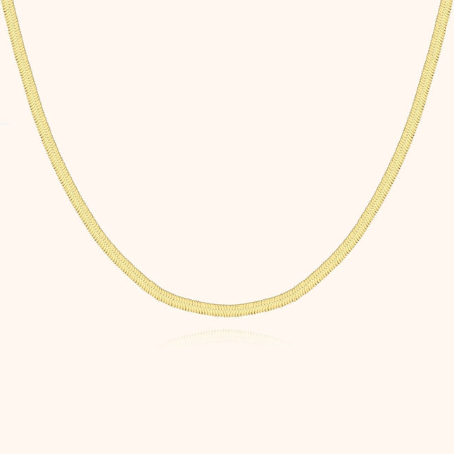 Elegante Platte Ketting - Helena