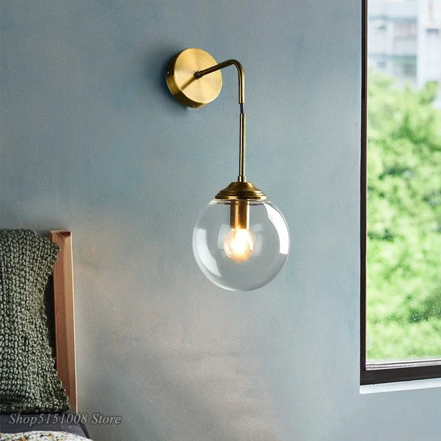 Moderne Nordic Wandlamp - Elegante Glasverlichting voor Thuis