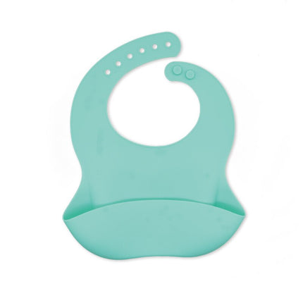 SiliconeBaby - Waterdichte Kinderslab met Dierenprint