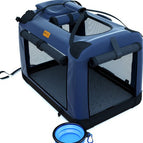 Blauw / S: 49.5 x 34.5 x 35cm