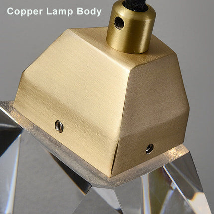 CrystalLux - Elegante Kristallen Wandlamp LED