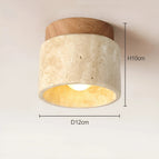 Houten Lampvoet