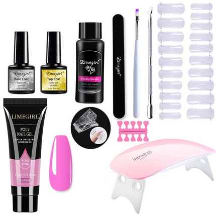 PolygelPro - Complete DIY Nagelset voor Perfecte Resultaten