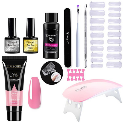 PolygelPro - Complete DIY Nagelset voor Perfecte Resultaten