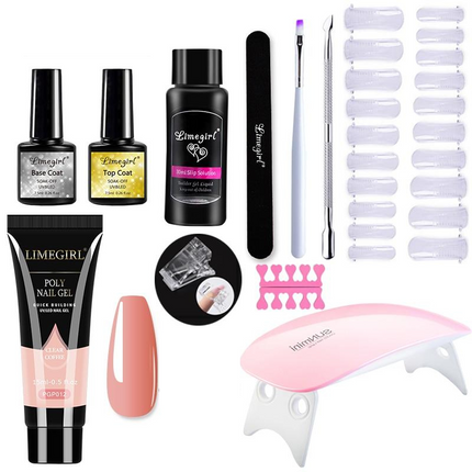 PolygelPro - Complete DIY Nagelset voor Perfecte Resultaten