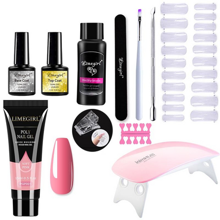 PolygelPro - Complete DIY Nagelset voor Perfecte Resultaten