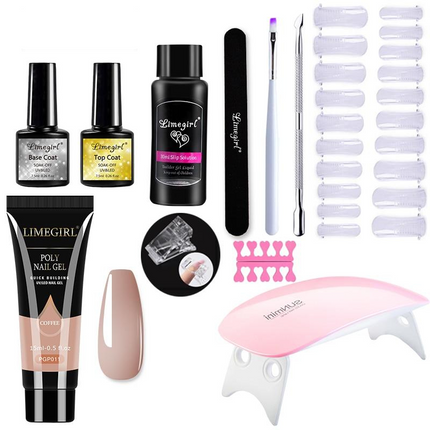 PolygelPro - Complete DIY Nagelset voor Perfecte Resultaten