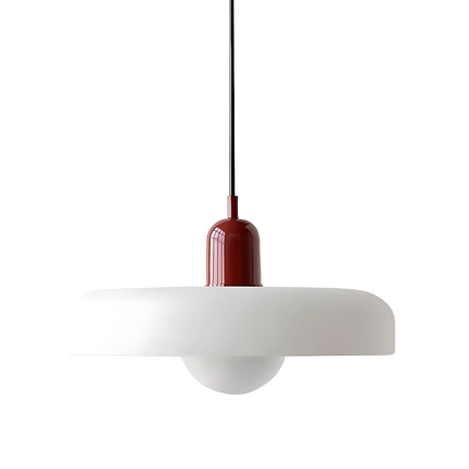 Celeste Élégance - Stijlvolle Hanglamp van Metaal & Glas