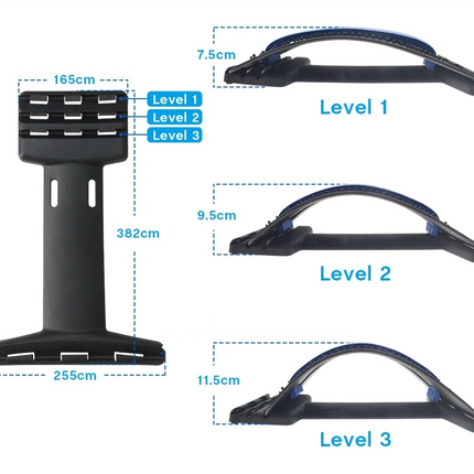 FlexiRelief - Ergonomische Rug Massage Stretch Plank