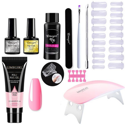 PolygelPro - Complete DIY Nagelset voor Perfecte Resultaten