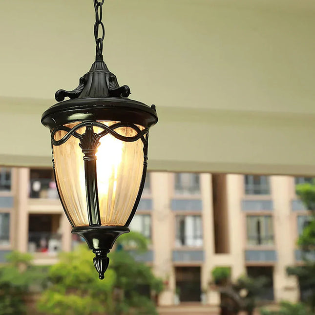 RusticGlow Plafondlamp - Retro Elegante Hanglamp voor Warme Sfeer