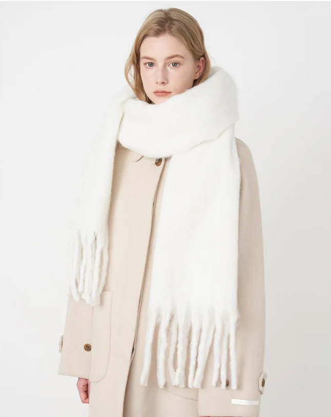 FrostSoft Scarf – Luxe Warmte voor de Wintermaanden