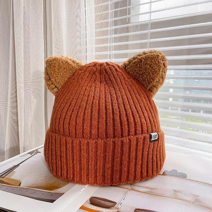 CozyCat Beanie - Trendy Wintermuts met Kattenoortjes