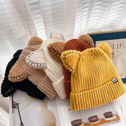 CozyCat Beanie - Trendy Wintermuts met Kattenoortjes
