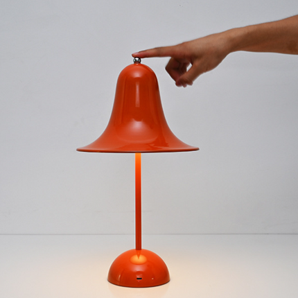 Classic Cap Draadloze Tafellamp - Tijdloos Ontwerp en Langdurige Batterij