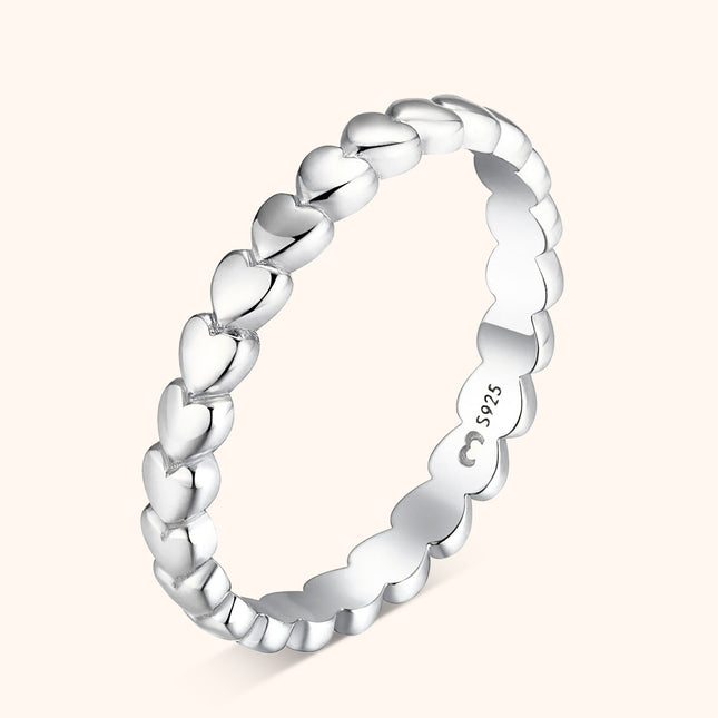 Aurora Heart Ring - A Touch of Elegance