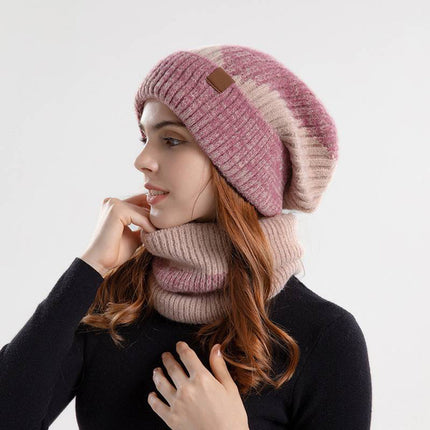 CozyWrap Set – Trendy Muts en Sjaal voor Winter