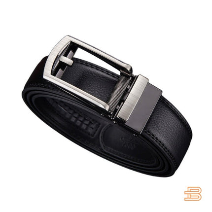 EliteSlide Belt – Luxe Leren Verstelbare Accessoire