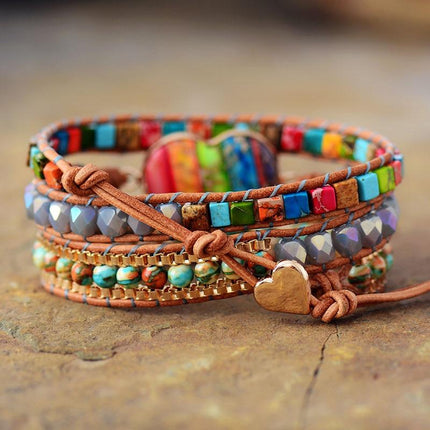 Vitala ChakraWrap - Spirituele Energie Wikkelarmband