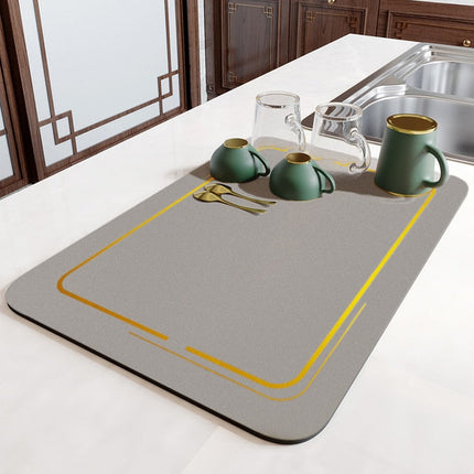 AbsorpTowel Mat - Antislip, Ultra-absorberend en Stijlvol