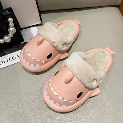 SharkSlippers - Speelse Haai Katoenen Slippers voor Comfortabel Binnengebruik