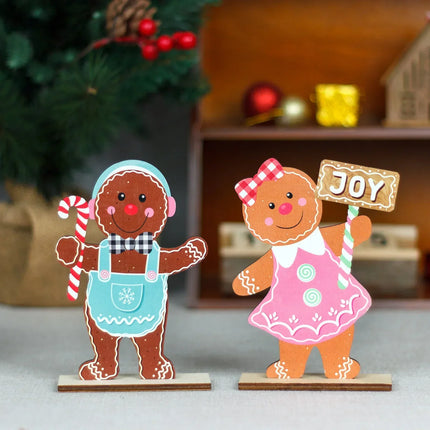 Peperkoekman Kerst Ornament - Schattige Peperkoekman voor Feestelijke Decoratie