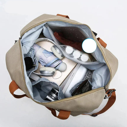 CarryOnFit Reistas- Luxe Crossbody Reistas voor Actieve Avonturiers