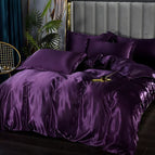 Kristalviolet / Twin maat 3 stuks