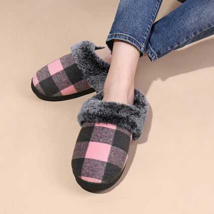 Velvet Vibes Slippers - Kindvriendelijke Winter Slippers van Wol en Katoen met Antislip