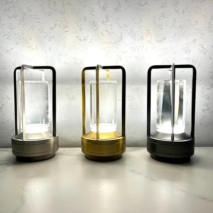Oplaadbare Draadloze LuxeGlow Tafellamp - Elegante Draadloze Lamp voor Elke Stemming