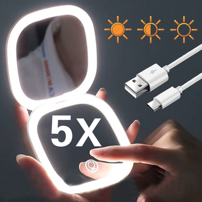 GlowMirror - Verlichte Spiegel voor een Stralende Look